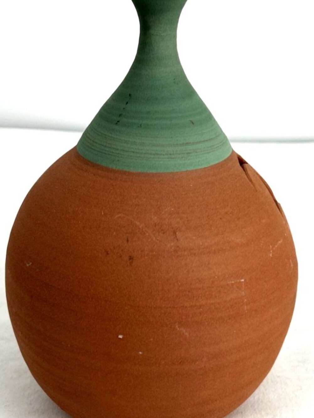 Victoria Littlejohn Studio Pottery Pumpkin Luminary Halloween Fall Decor 9" - Picture 5 of 7